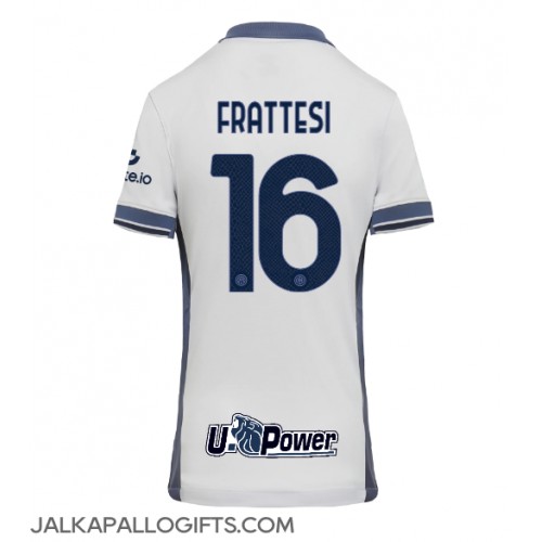 Inter Milan Davide Frattesi #16 Vieraspaita Naiset 2024-25 Lyhythihainen